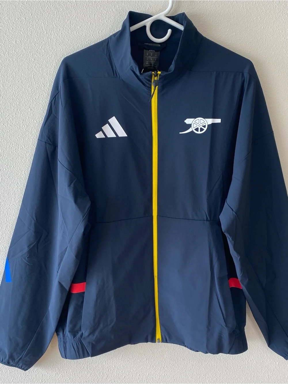 Adidas Arsenal FC Z.N.E. Anthem Jacket Night Navy KB1800 $120 - Size Medium